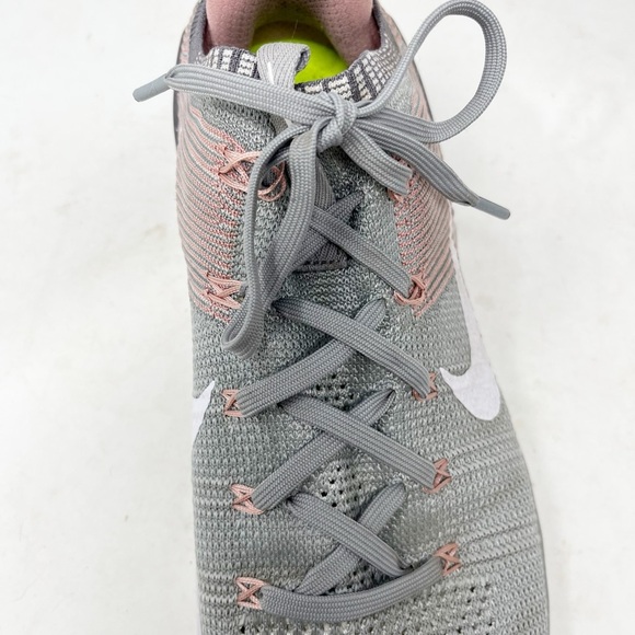 Nike Metacomet DSX Flyknit Training Sneakers Gray and Pink Run Walk Hike Size 11 - Picture 6 of 8